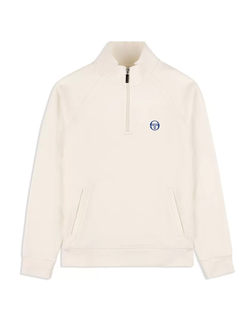 Flash Sale Mezza Half Zip- Gardenia Sweatshirts And Hoodies