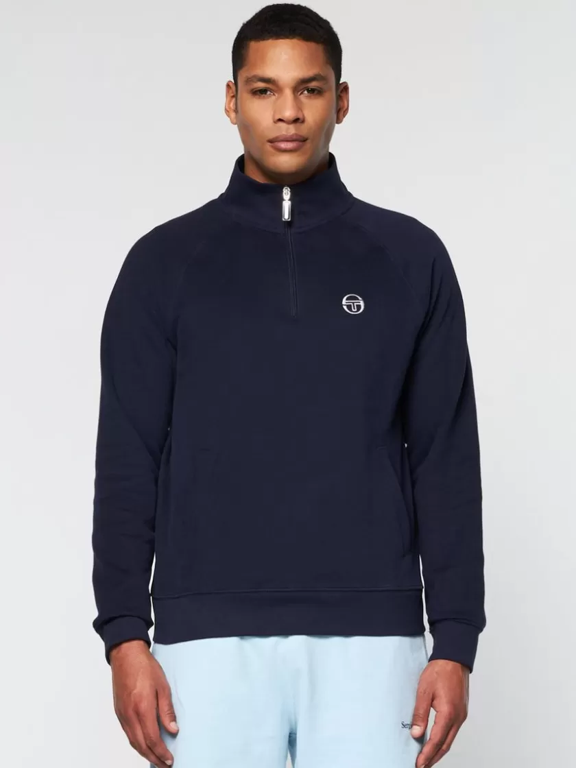 Store Mezza Half Zip- Maritime Blue View All