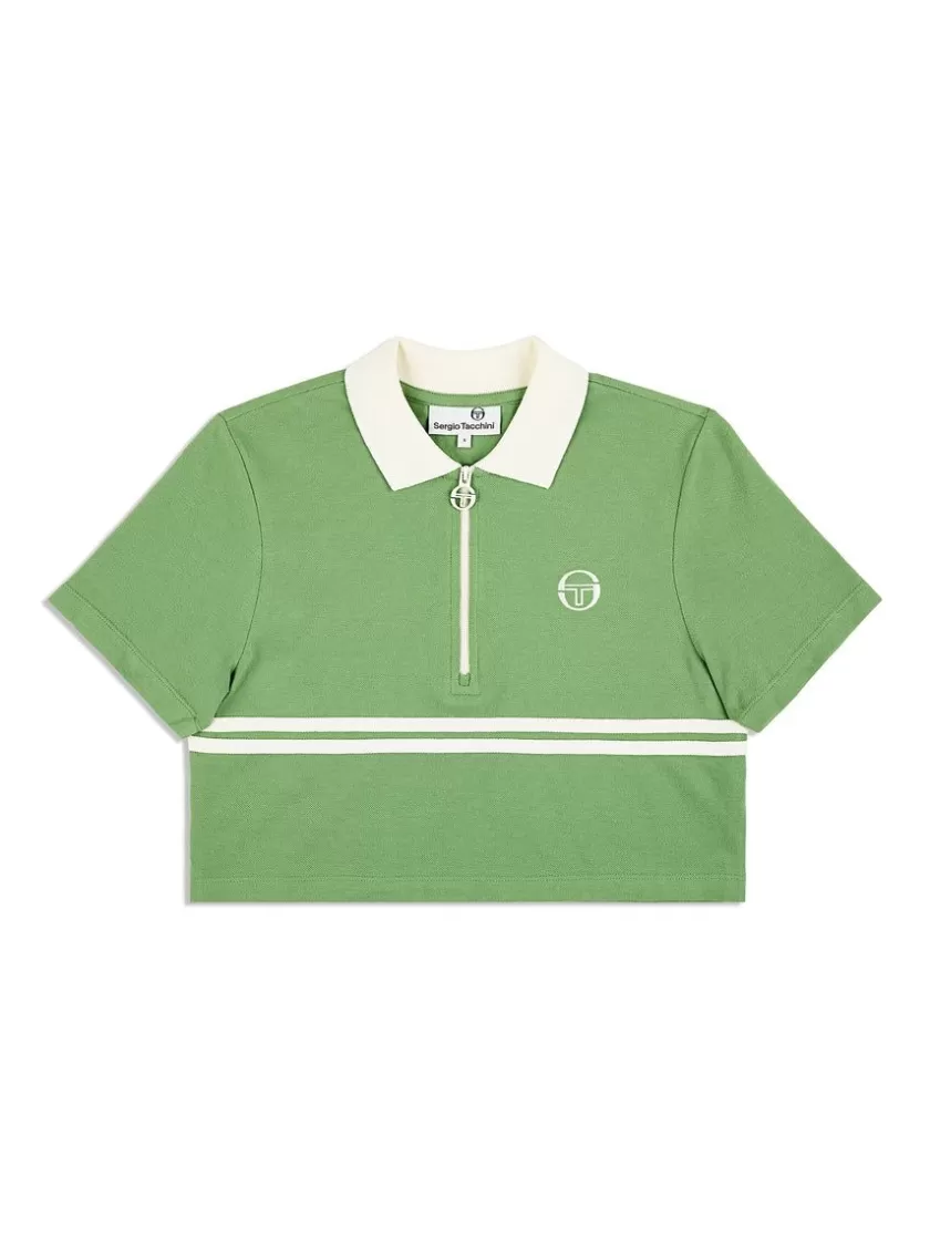 Cheap Miss Supermac Polo- Jade Green For The Court