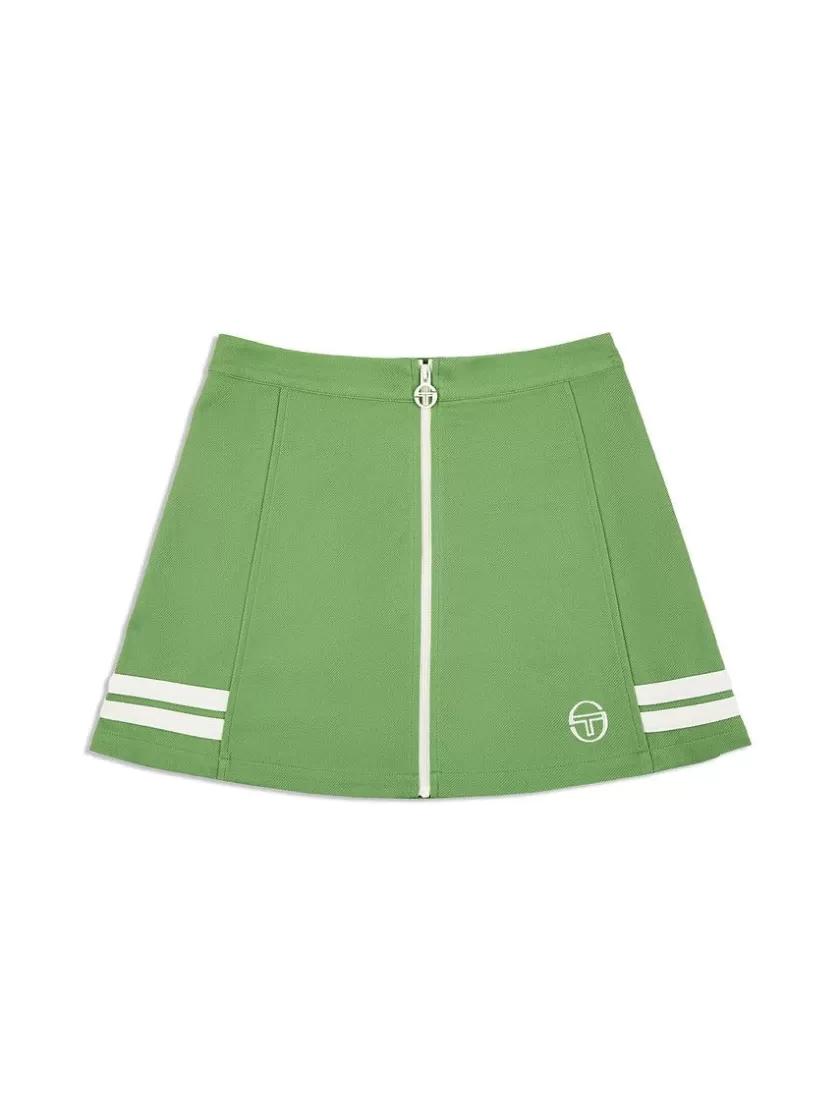 Cheap Miss Supermac Skirt- Jade Green For The Court