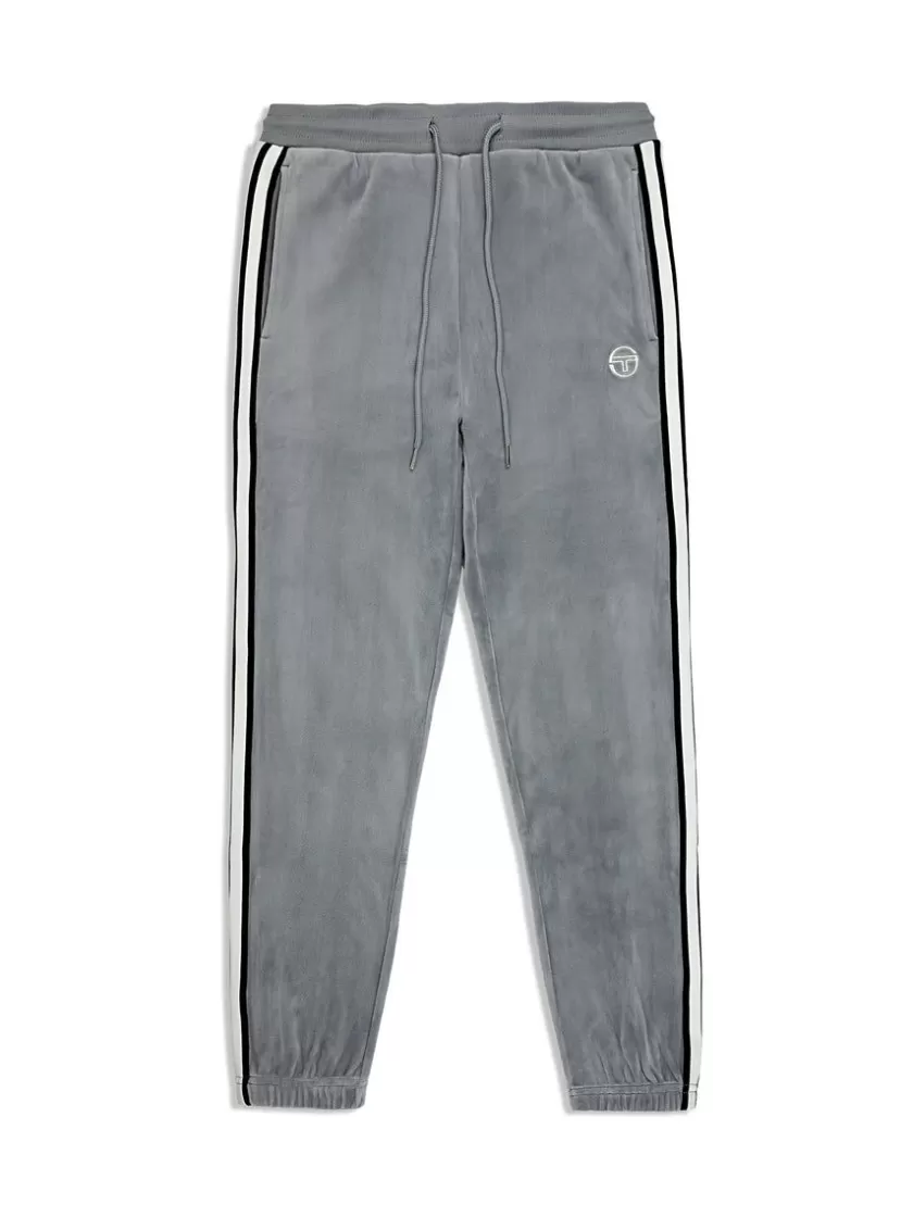 Flash Sale Pereto Velour Track Pant- Sleet Velour