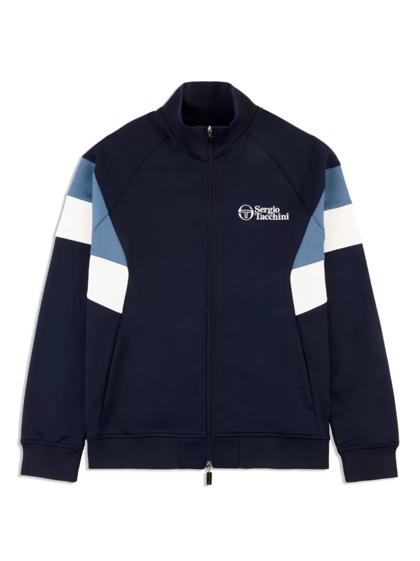 Shop Pero Track Jacket- Maritime Blue Jackets