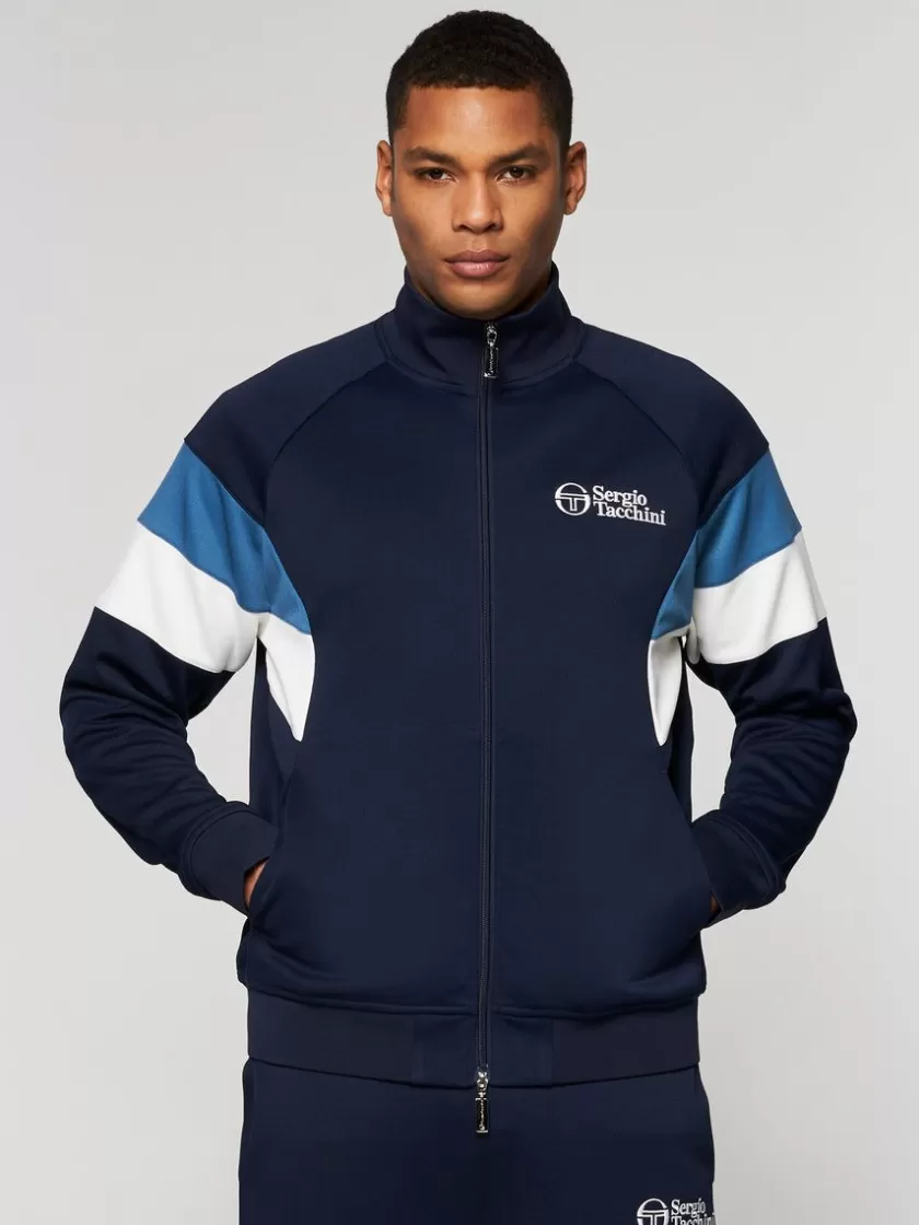 Shop Pero Track Jacket- Maritime Blue Jackets