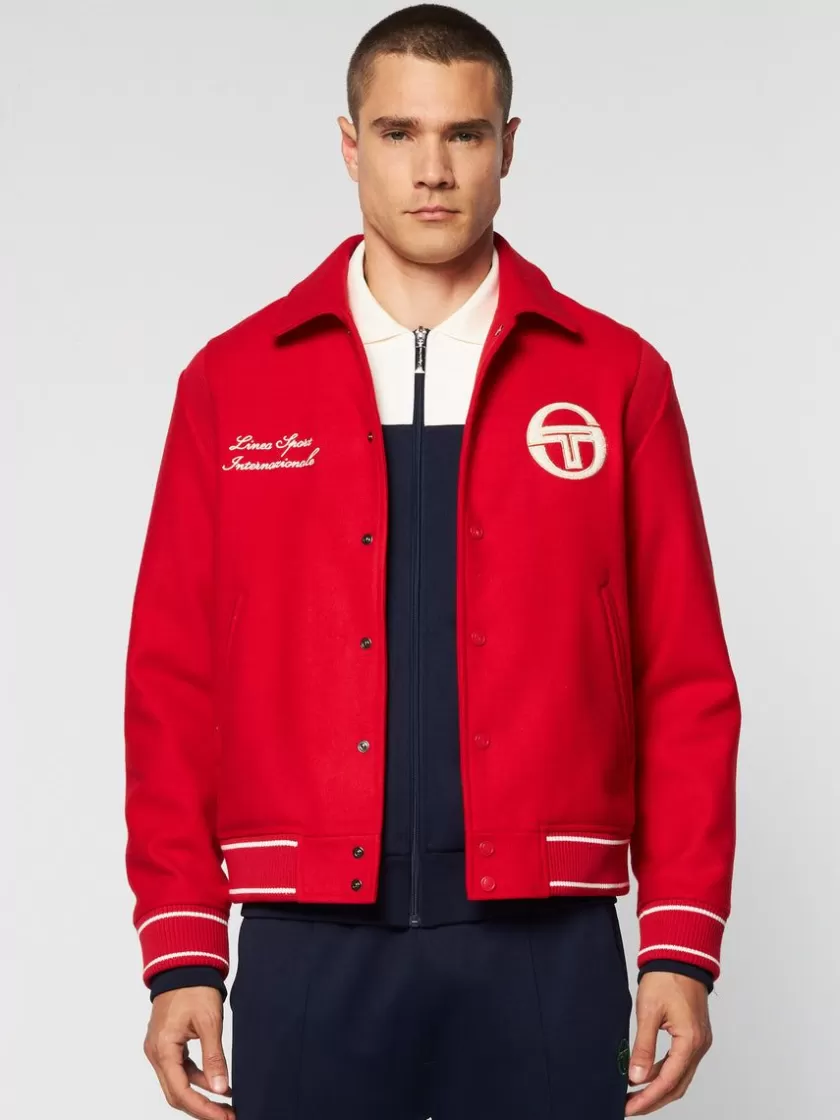 Hot Prep Wool Varsity Jacket- Adrenaline Rush Jackets