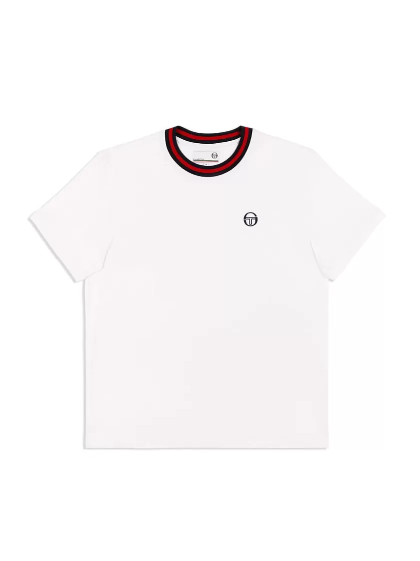 Clearance Rainer T-Shirt- White/ Adrenaline Rush View All