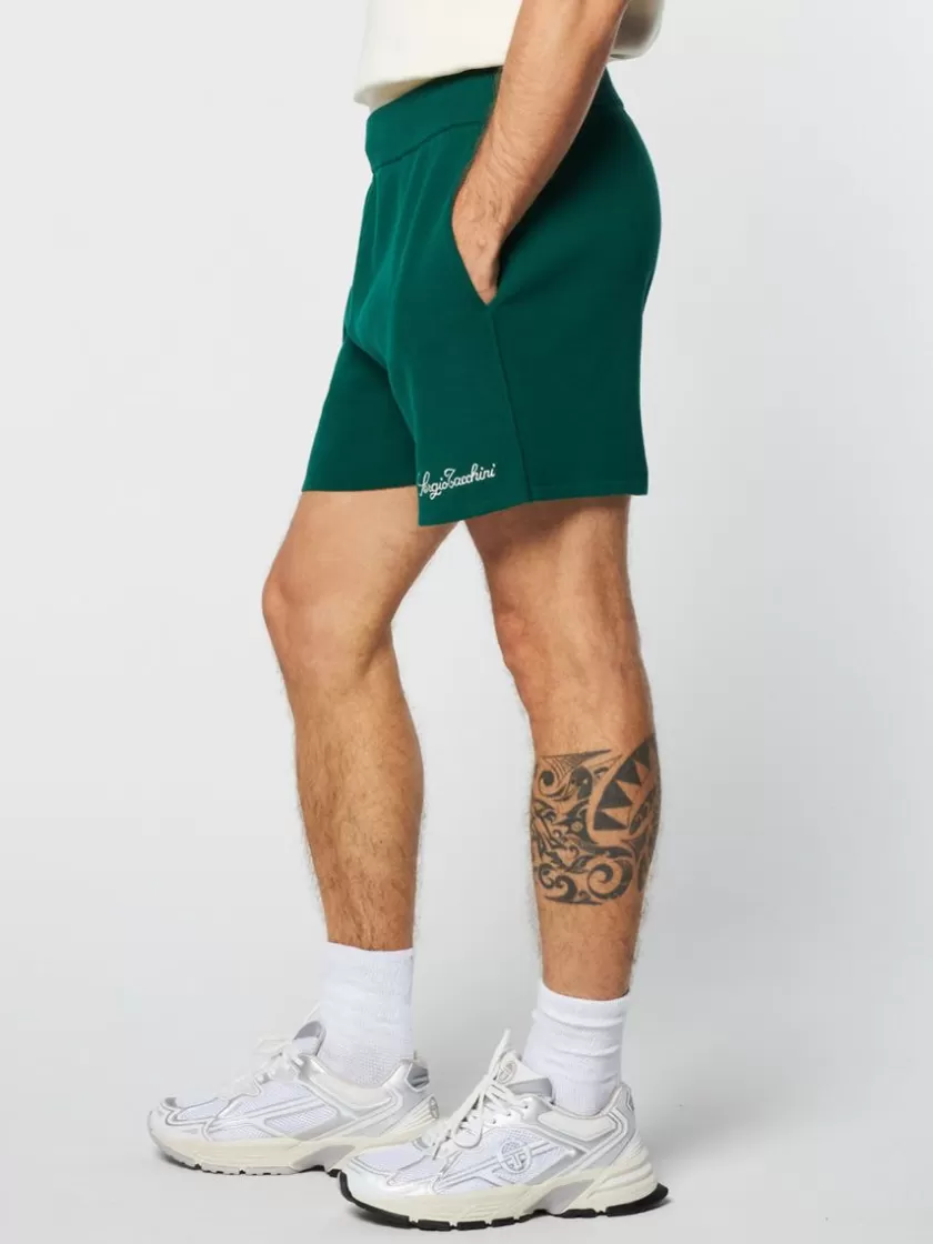 Sale Roselli Knit Short- Evergreen Knitwear