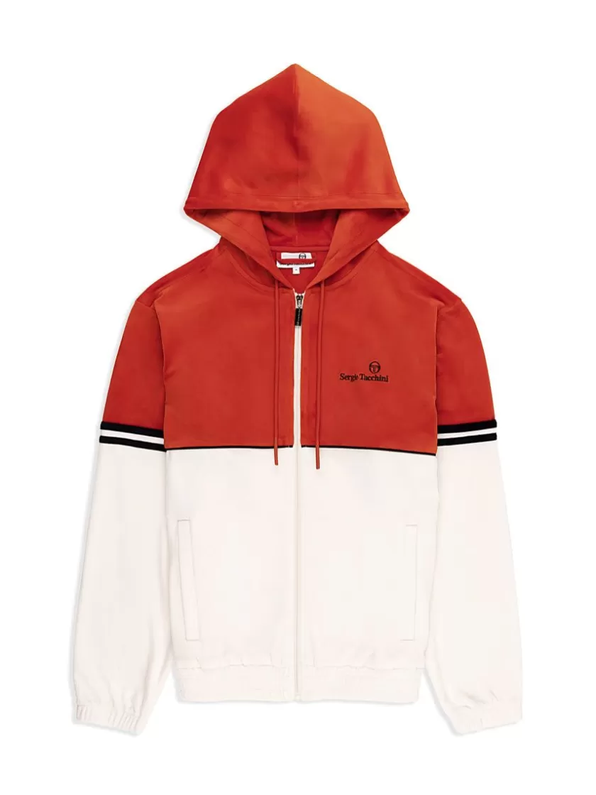 Cheap Scopeto Full-Zip Velour Hoodie- Poinciana/ Gardenia Sweatshirts And Hoodies