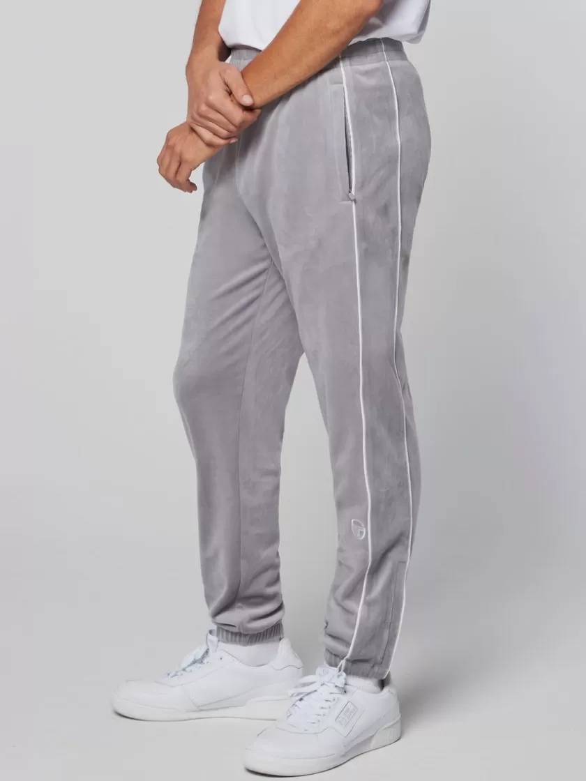 Online Sovana Velour Track Pant- Sleet Velour