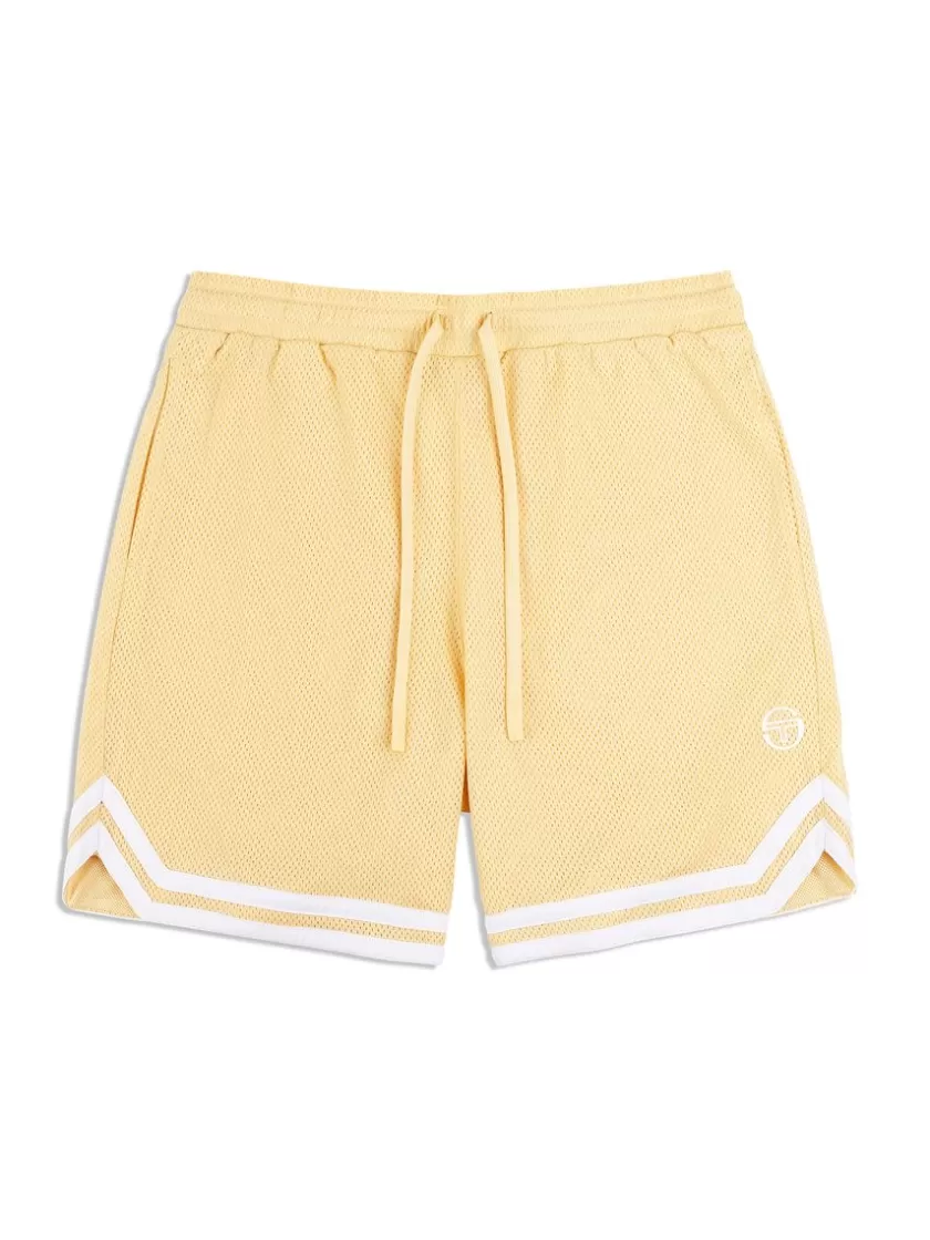 Cheap Spazio Banda Mesh Short- Golden Haze Matching Separates