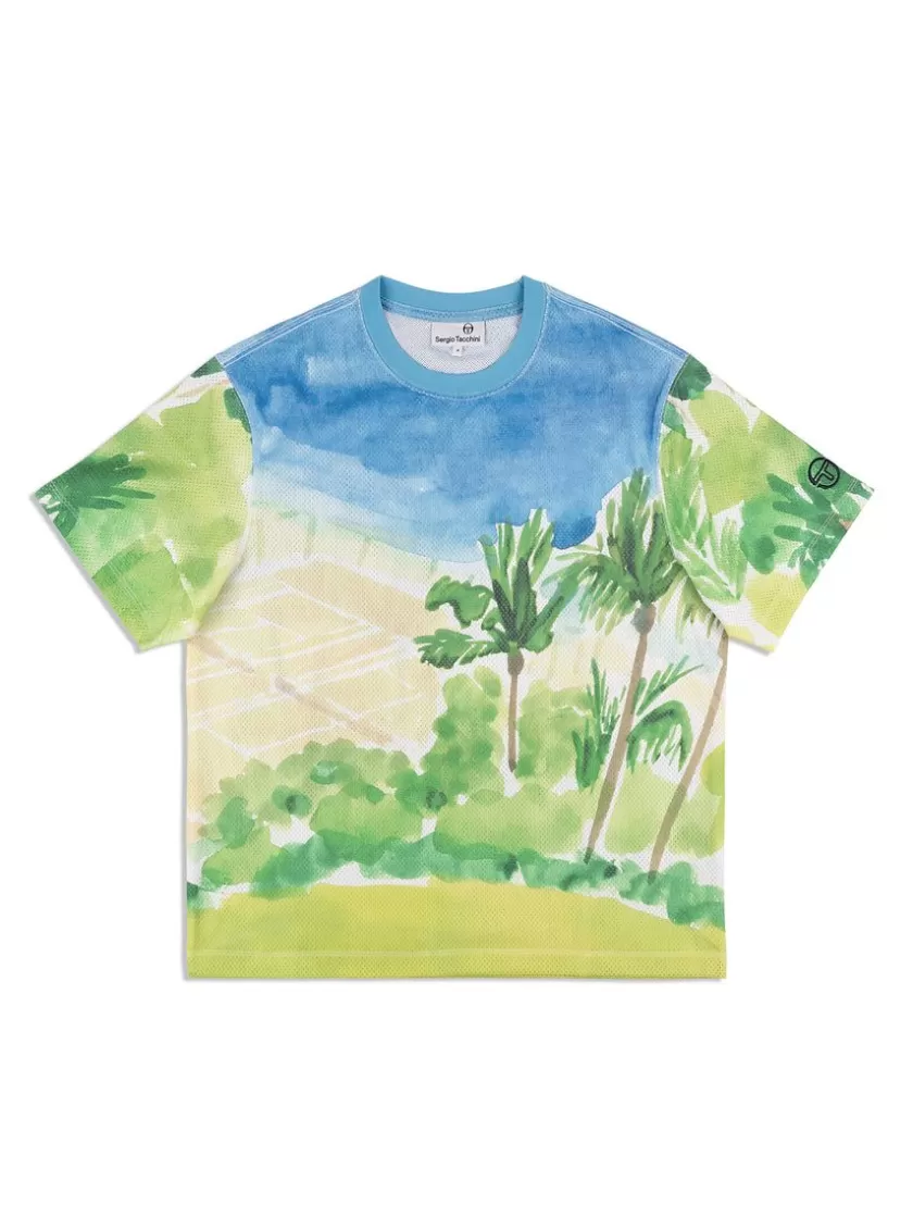 Online Spazio T-Shirt- Multi Print T-Shirts