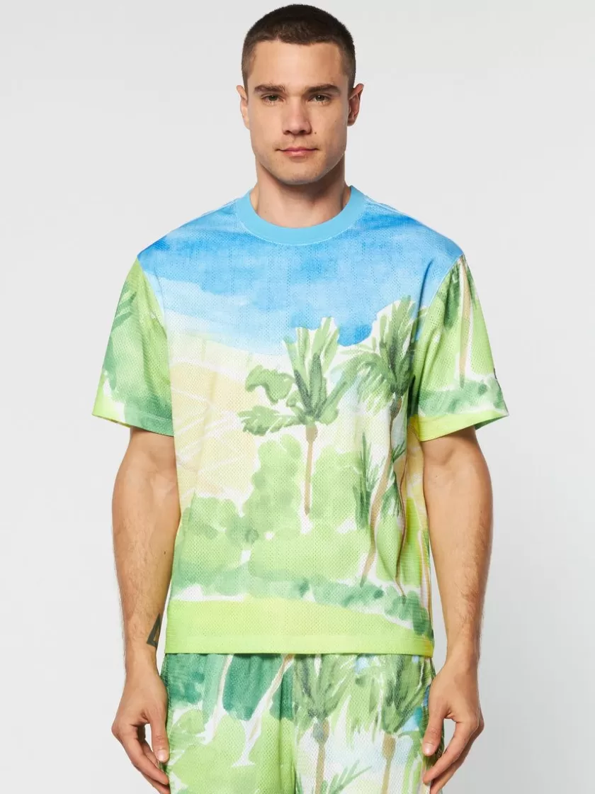 Online Spazio T-Shirt- Multi Print T-Shirts