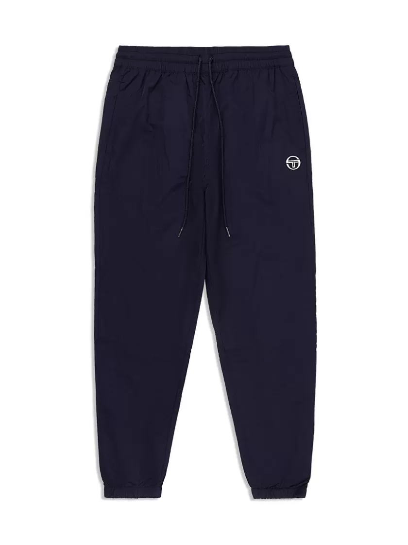 Shop Spiaggia Track Pant- Maritime Blue Nylon