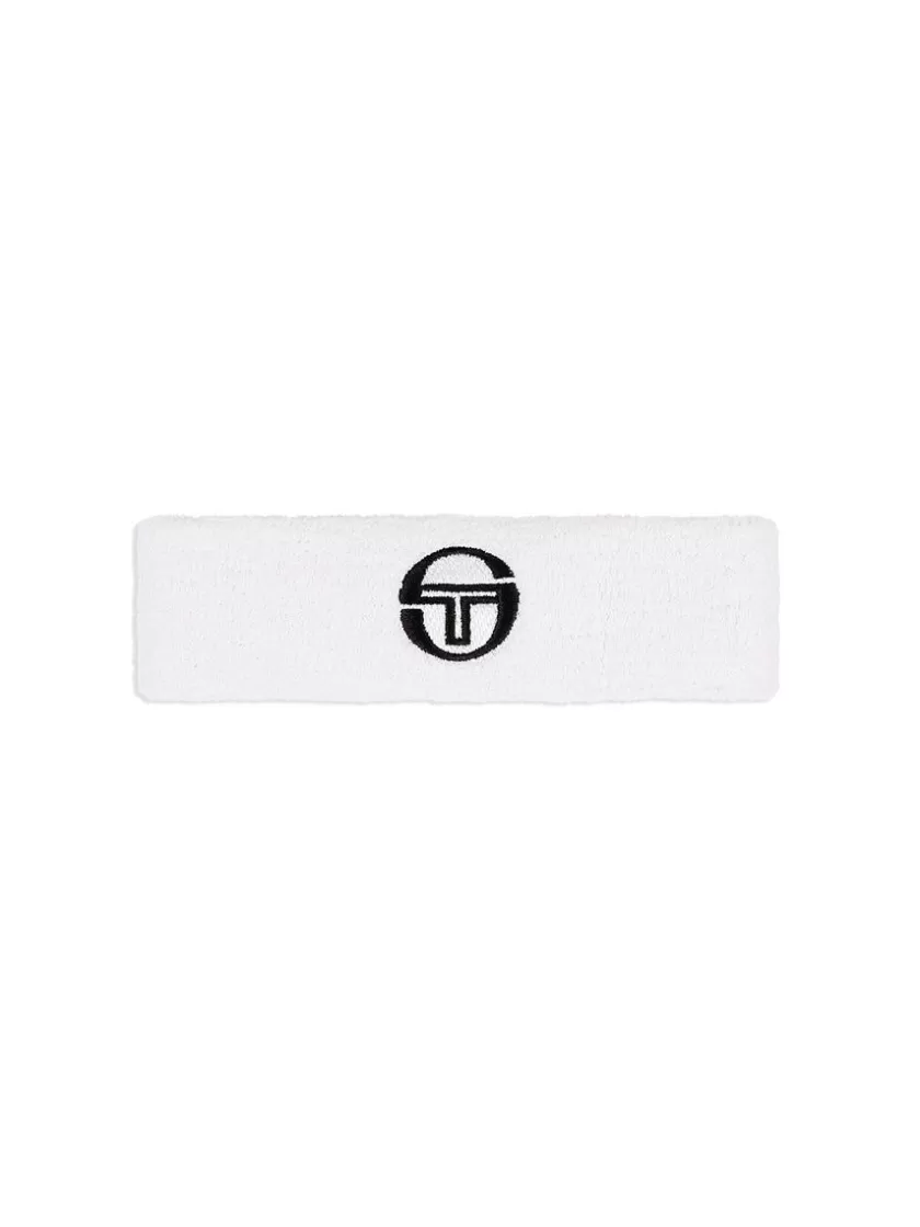 Discount Tennis Headband- White For The Court