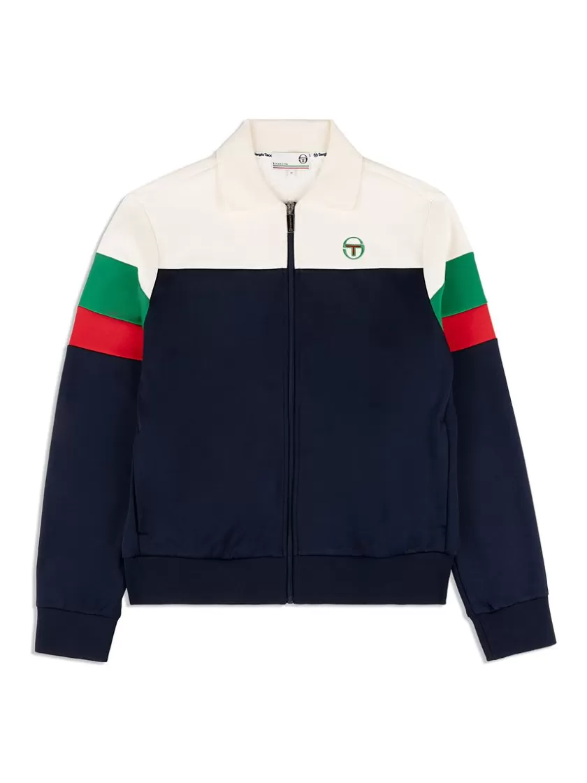 Cheap Tomme Track Top- Maritime Blue Jackets