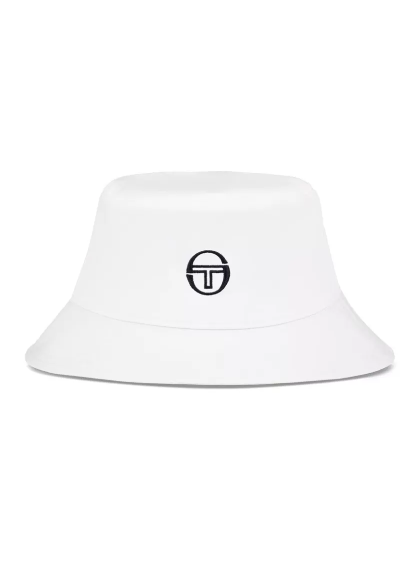 Store Vacanza Bucket Hat- Brilliant White For The Court