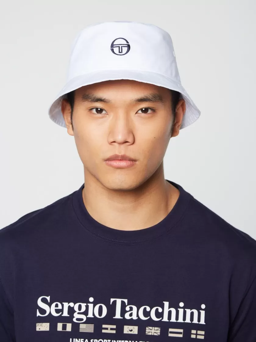 Store Vacanza Bucket Hat- Brilliant White For The Court