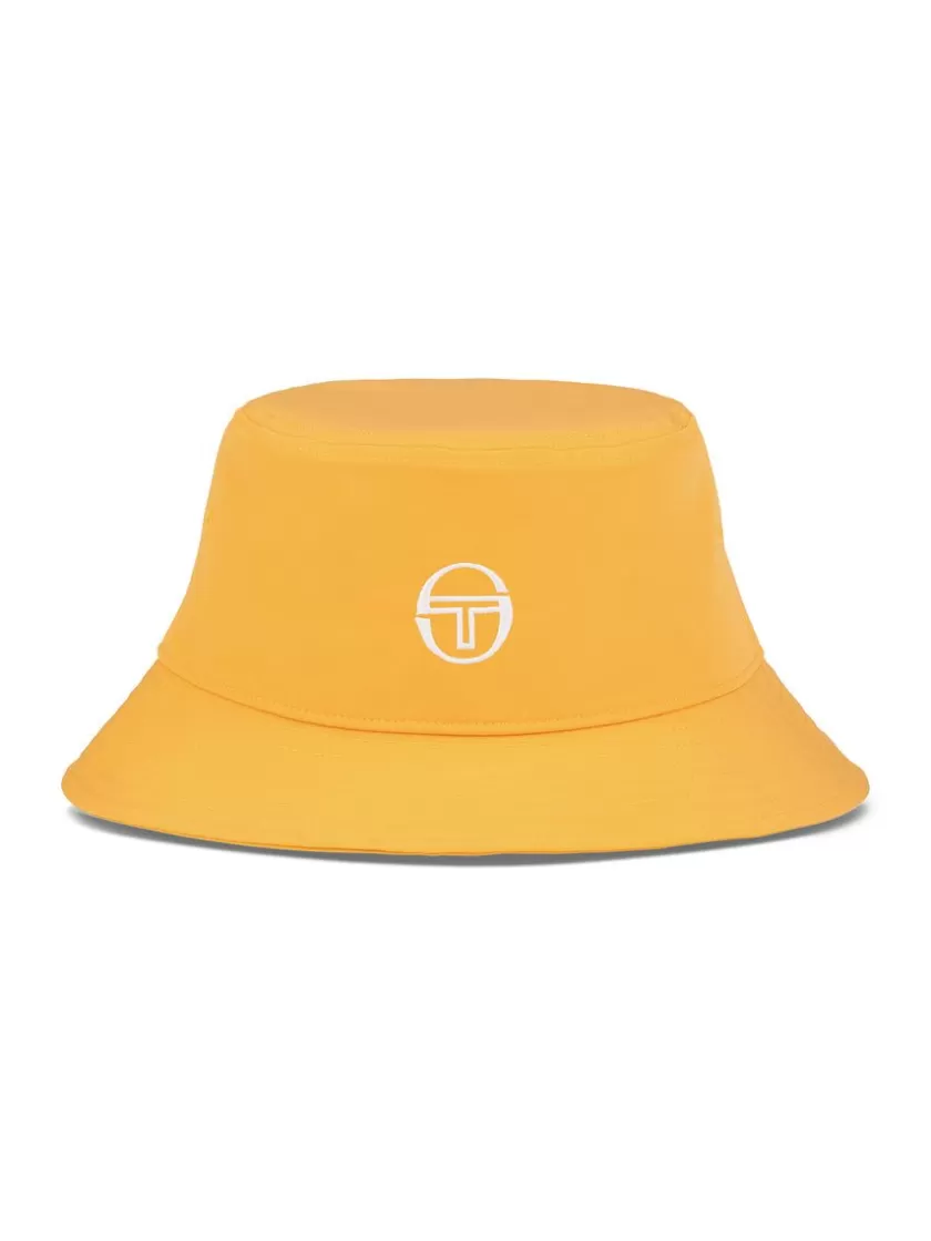 Cheap Vacanza Bucket Hat- Tangerine For The Court