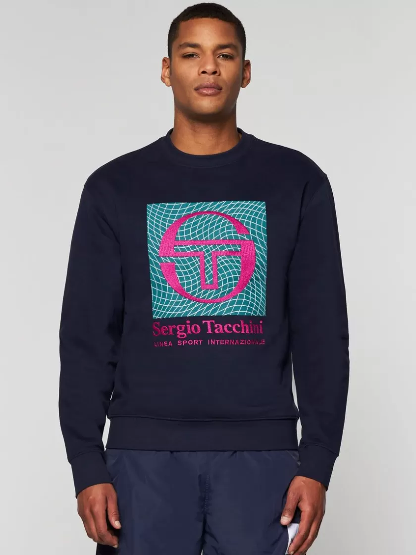 Fashion Warp Crewneck- Maritime Blue Sweatshirts And Hoodies