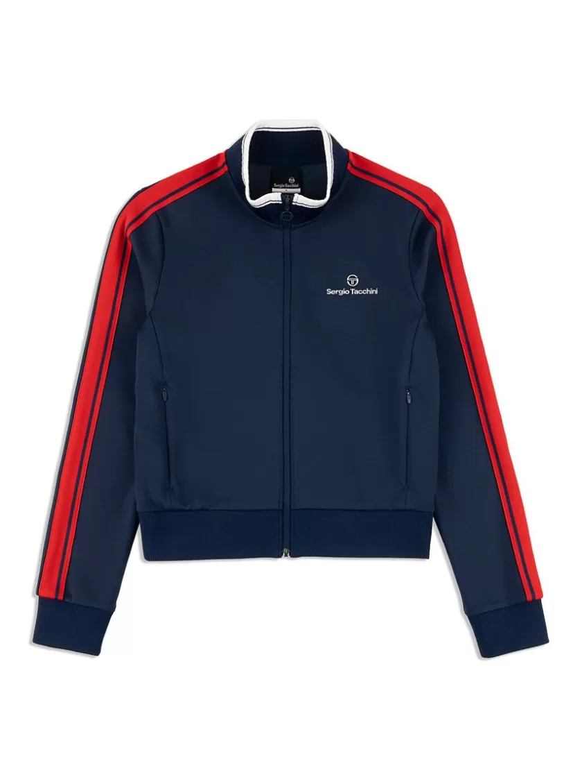 Online Women'S Damarindo Track Jacket- Maritime Blue For The Court