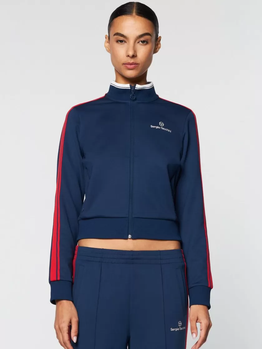 Online Women'S Damarindo Track Jacket- Maritime Blue For The Court