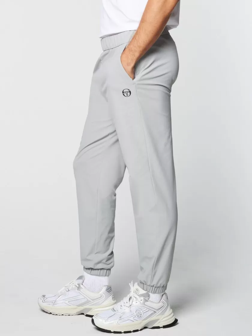 Outlet Woven Cargo Jogger Pants- Heather Grey Nylon